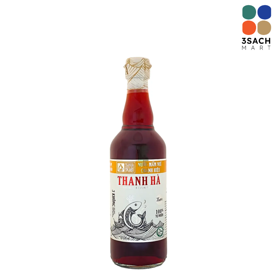  Nước Mắm 35 Độ Thanh Hà (Chai 520ml) 