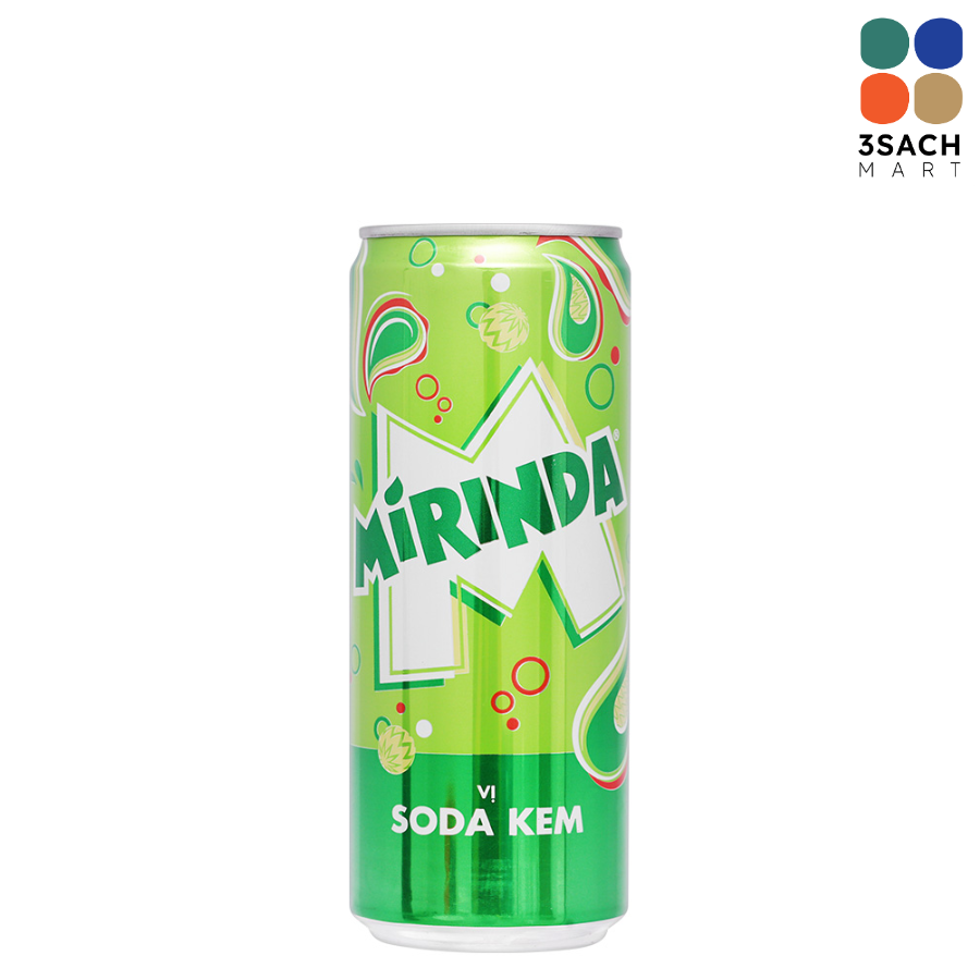  Nước Ngọt Mirinda Soda Kem (Lon 320ml) 