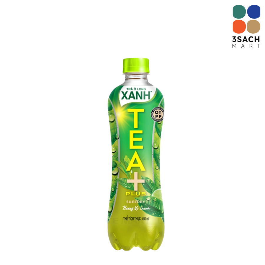  Nước Trà Olong Xanh Tea+ (Chai 450ml) 