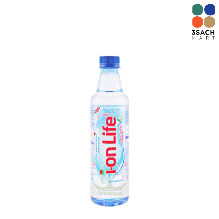  Nước Uống Ion Kiềm Ion Life (Chai 450ml) 