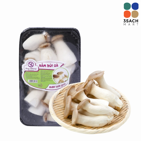  Nấm Đùi Gà Baby Hàn Quốc SK (Vỉ 200g) 
