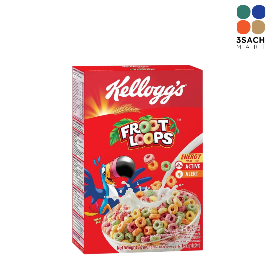  Ngũ Cốc Dinh Dưỡng Kellogg'S Froot Loops (Hộp 150g) 