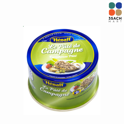  Pa Tê Đồng Quê Truyền Thống Henaff (Hộp 130g) 