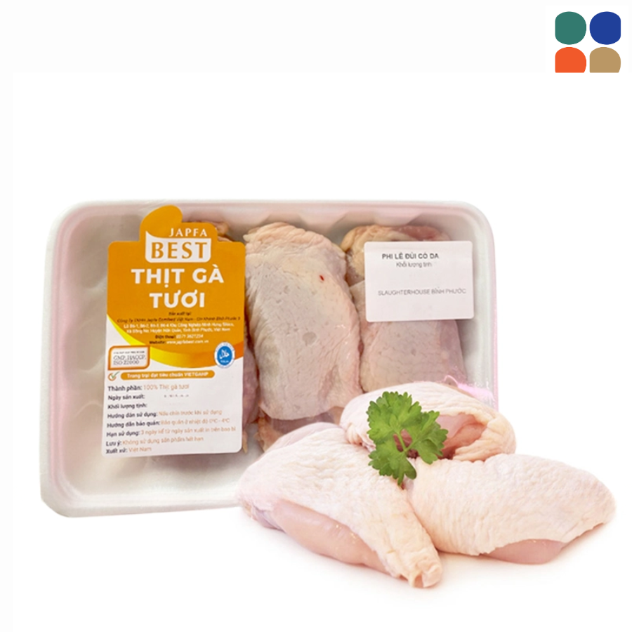 Phi Lê Đùi Có Da Japfa (Khay 500g) 