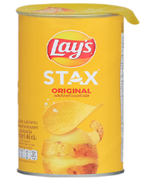 Snack Lay's Stax Tự Nhiên (Ống 40g) 