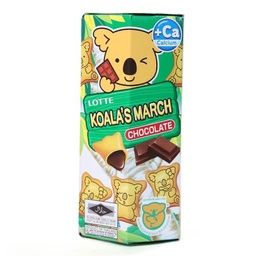  Bánh Gấu Koala’s March Nhân Sô Cô La (Hộp 37g) 