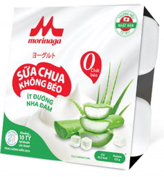  Sữa Chua Không Béo Ít Đường Nha Đam Morinaga (Hộp 100g) 