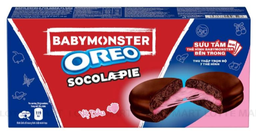  Bánh Oreo Socola Pie Vị Dâu (Hộp 6 Gói) 