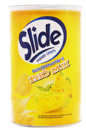  Snack Khoai Tây Vị Phô Mai Slide (Lon 60g) 