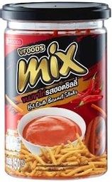  Bánh Que Vị Ớt Cay Mix (Lon 150g) 