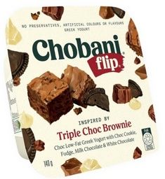  Sữa chua Hy Lạp Vị Bánh Socola Chobani Flip (Hộp 140g) 