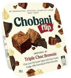  Sữa chua Hy Lạp Vị Bánh Socola Chobani Flip (Hộp 140g) 