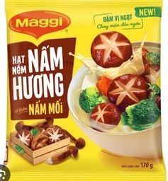  Hạt Nêm Nấm Hương Maggi (Gói 170g) 