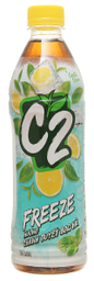  Trà Freeze C2 Chanh Tuyết Bạc Hà (Chai 455ml) 