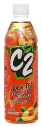  Trà Đen C2 Hương Đào (Chai 455ml) 