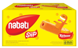  Bánh Snack Nabati Vị Phô Mai Siip (Hộp 20x4g) 