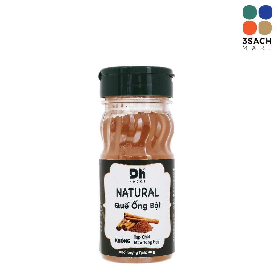  Quế Ống Bột Natural DH Foods (Hộp 40g) 
