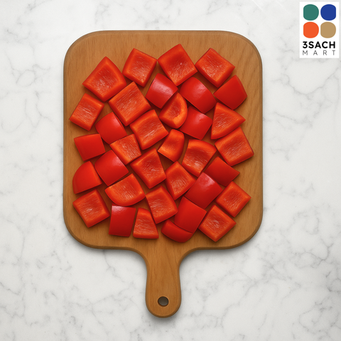  [RTC] Ớt Chuông Đỏ Cắt Sẵn (300g) 