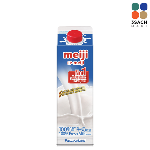  Sữa Tươi Thanh Trùng Meiji (Hộp 946ml) 