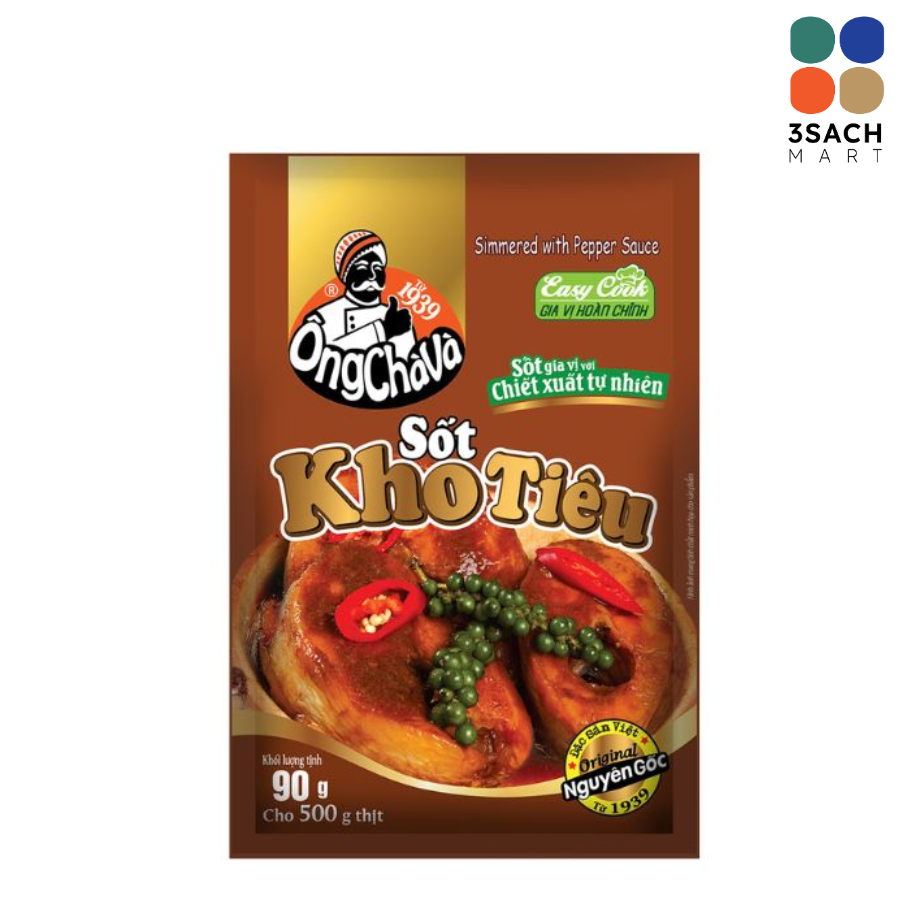  Sốt Kho Tiêu Ông Chà Và (Gói 90g) 