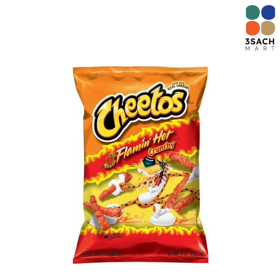  Snack Cheetos Flamin Hot (Gói 226.8g) 