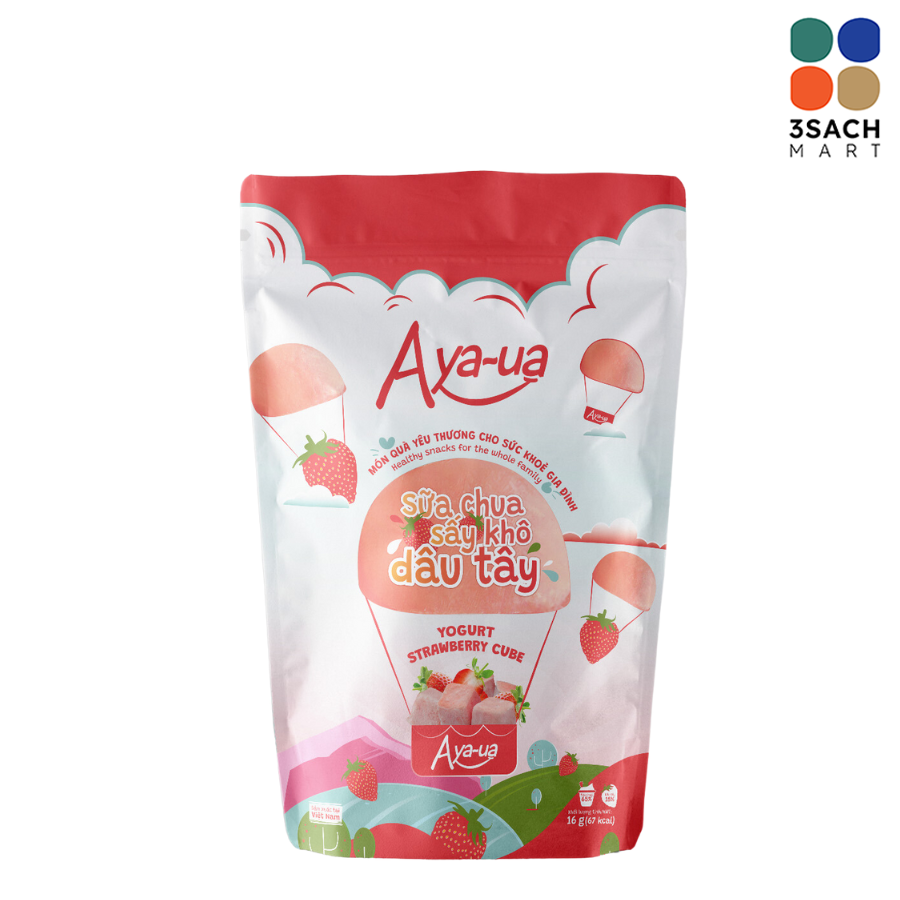  Sữa Chua Sấy Aya-ua Dâu (Gói 10g) 