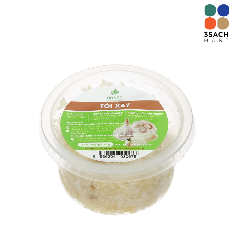  Tỏi Xay An Lạc (Hũ 50g) 