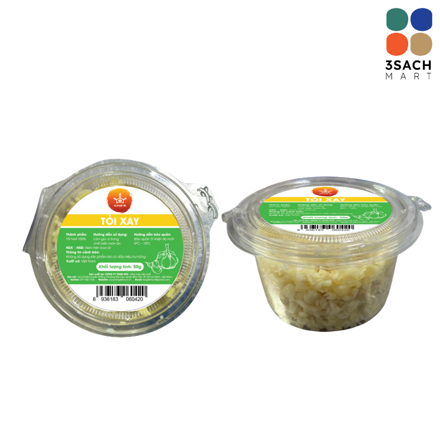 Tỏi Xay King's (Hũ 50g) 