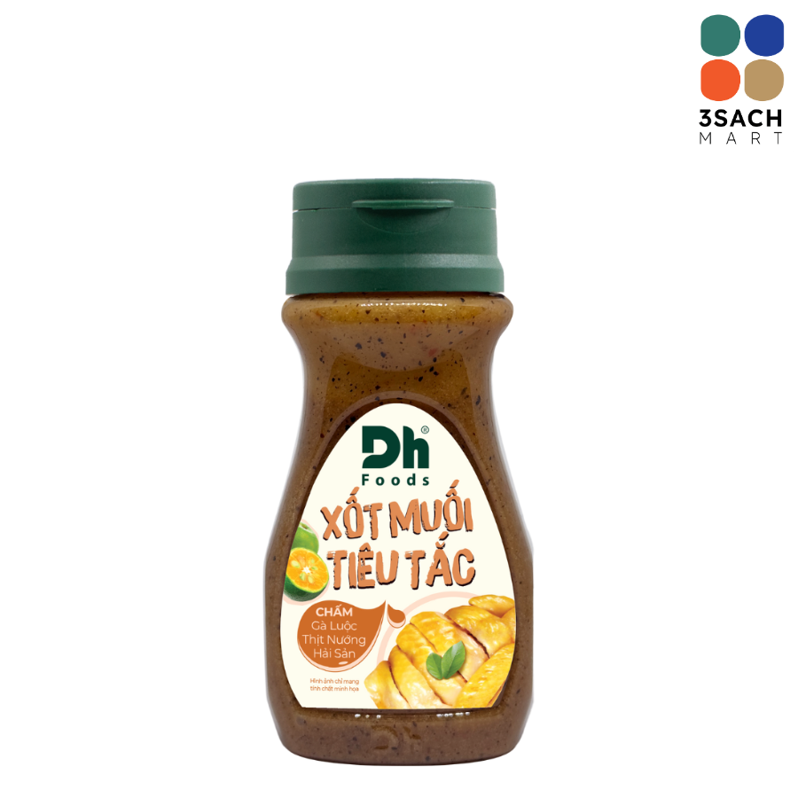  Xốt Muối Tiêu Tắc DH Food (Chai 120g) 
