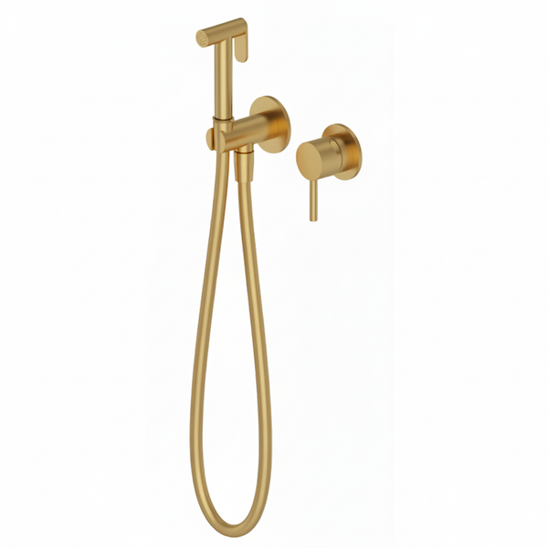  Vòi xịt vệ sinh nóng lạnh gắn tường bằng đồng Element BG - CB610315 