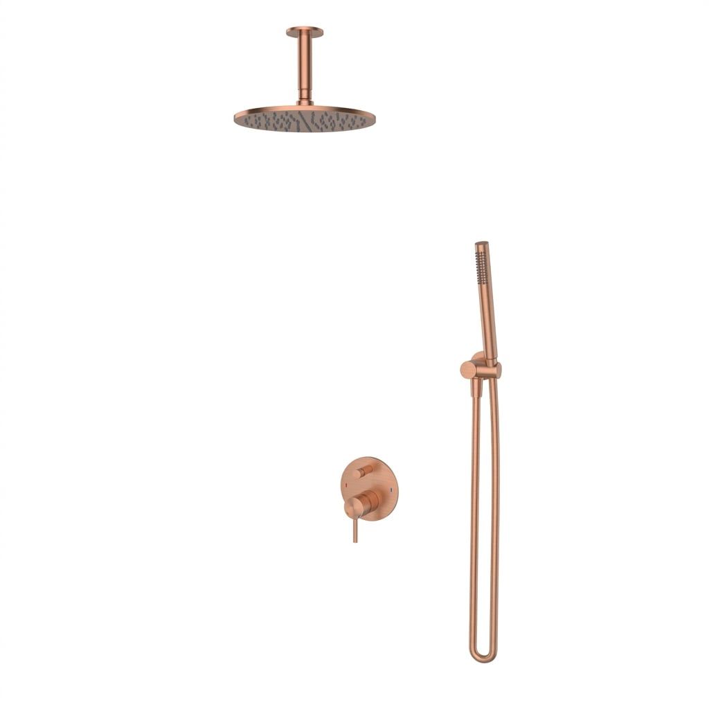  Vòi sen âm trần bằng đồng Element BRG - CB610318A 