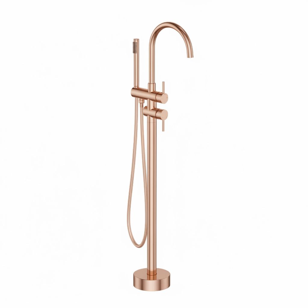  Vòi bồn tắm gắn sàn có sen cầm tay bằng đồng Element BRG - CB610321 