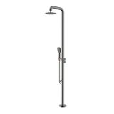  Sen cây ngoài trời có sen cầm tay và vòi rửa chân bằng stainless steel - 23001-2 