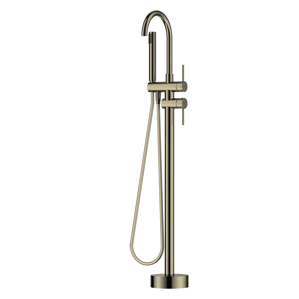  Vòi bồn tắm có sen cầm tay gắn sàn bằng đồng Orvian ZBG - WS5030 