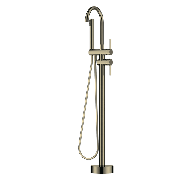  Vòi bồn tắm có sen cầm tay gắn sàn bằng đồng Orvian ZBG - WS5030 