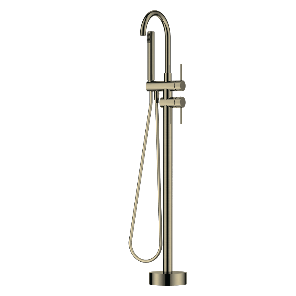  Vòi bồn tắm có sen cầm tay gắn sàn bằng đồng Orvian ZBG - WS5030 