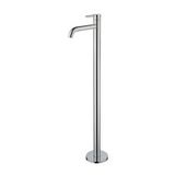  Vòi chậu lavabo chân dài gắn sàn cao 1150mm bằng đồng 