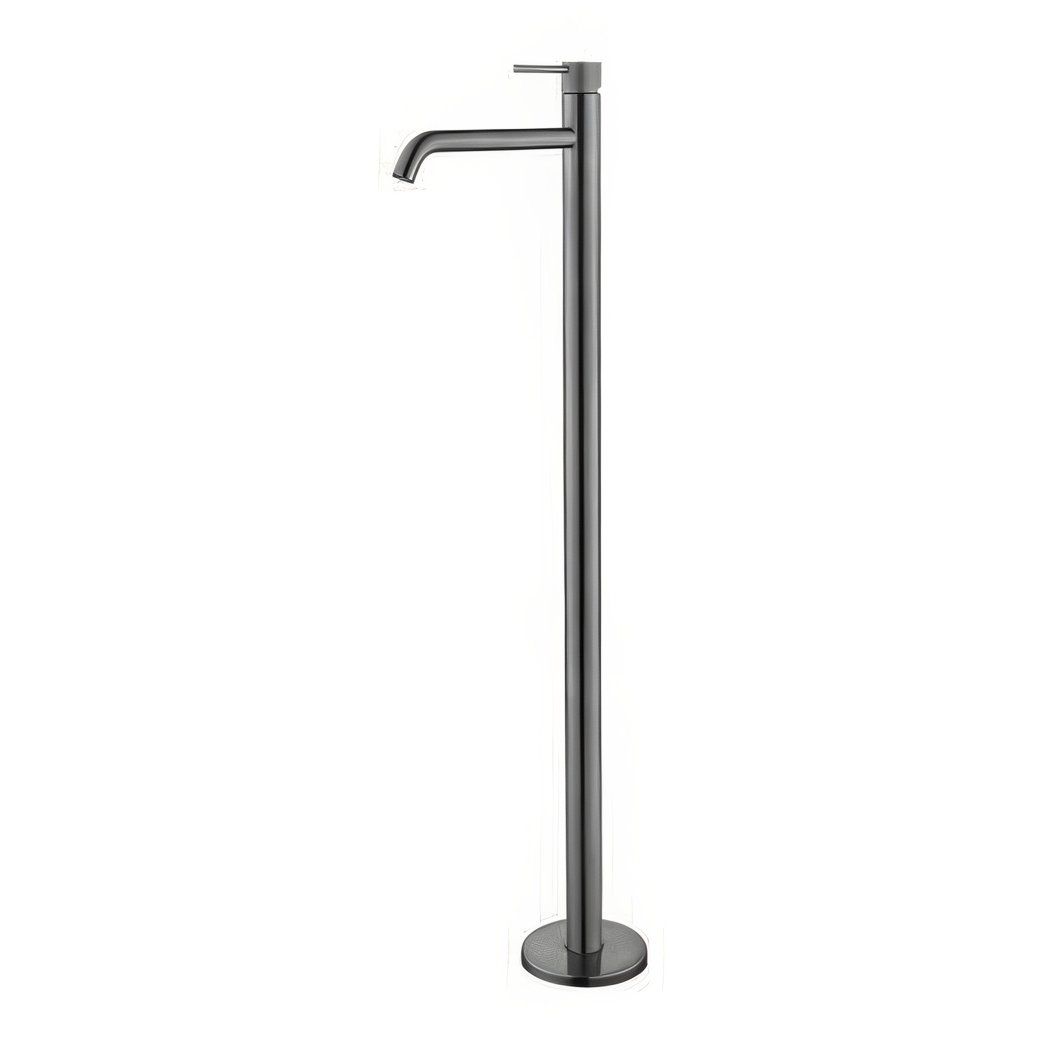  Vòi chậu lavabo chân dài gắn sàn cao 1150mm bằng đồng Cari - 810211QH 