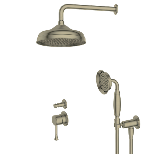  Vòi sen gắn tường có sen cầm tay bằng đồng Calma ZBG - 87WS01 