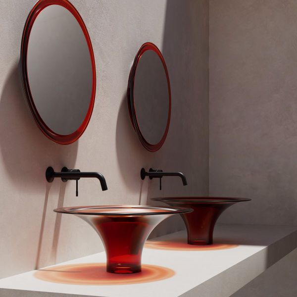  Chậu lavabo đặt bàn trong suốt - 99101B 