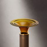  Chậu lavabo chân dài trong suốt - 99101J 