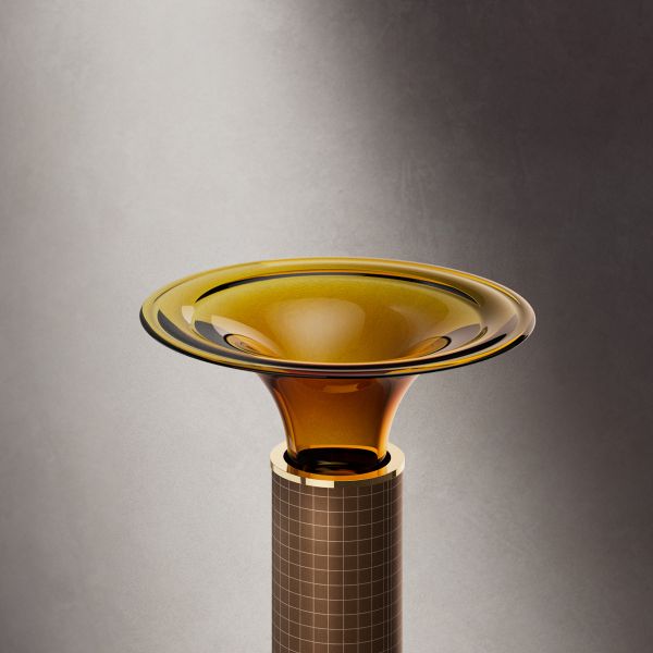  Chậu lavabo chân dài trong suốt - 99101J 