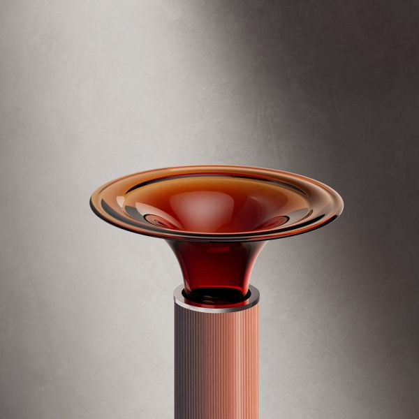  Chậu lavabo chân dài trong suốt - 99101M 