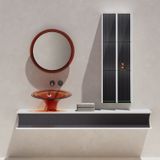  Chậu lavabo đặt bàn trong suốt - 99103-Brown 