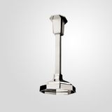  Bát sen Ø200mm gắn trần bằng đồng Art Déco 