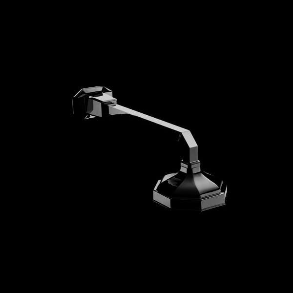  Bát sen Ø200mm gắn tường bằng đồng Art Déco 