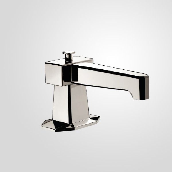  Vòi bồn tắm nước lạnh gắn thành bằng đồng Art Déco 