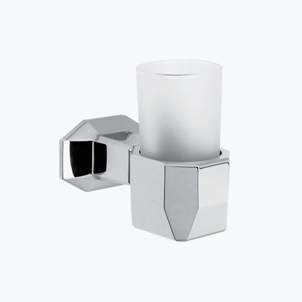  Cốc đựng bàn chải đánh răng treo tường bằng đồng Art Déco - A / PV-16-01 