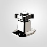  Valve điều chỉnh lưu lượng nước bằng đồng Art Déco 