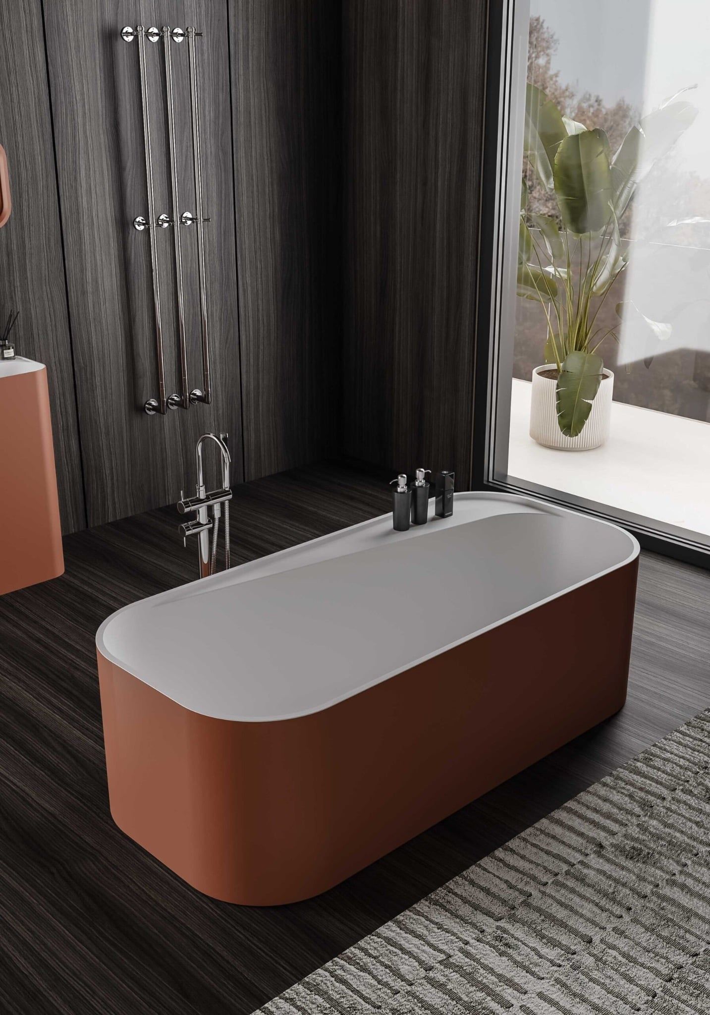  Bồn tắm solid surface ANEMONE 02 